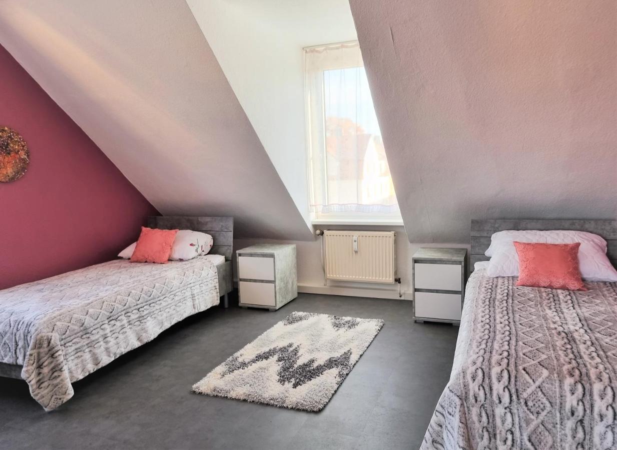 Apartment Bayreuth, Grosse Ferienwohnung Im Haus Mit Kunst, 3 Schlafzimmer, Kueche, Parkplatz מראה חיצוני תמונה